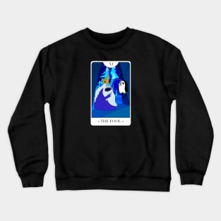 Ice king - adventure time tarot card Crewneck Sweatshirt